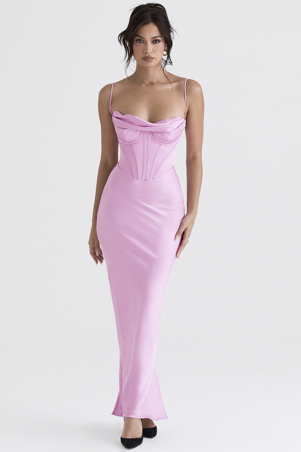 house of cb pink dress